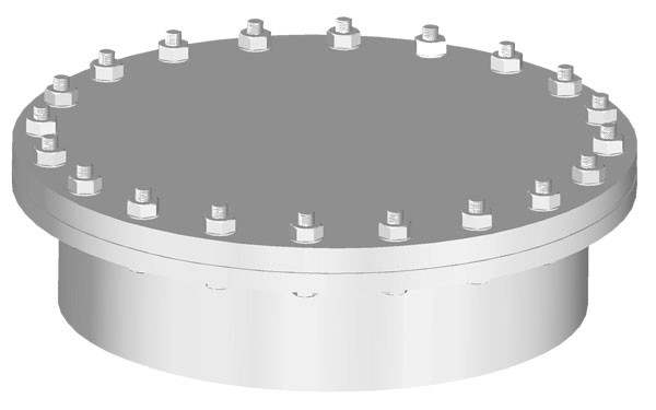 NABRICO DF-157 6 PSI Multi-Bolt Round Hatch