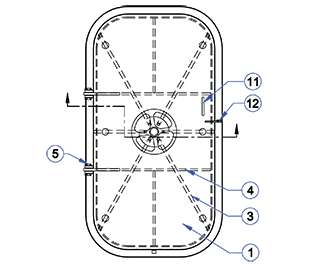 NABRICO DF-610 Quick Acting Door ABS Certification